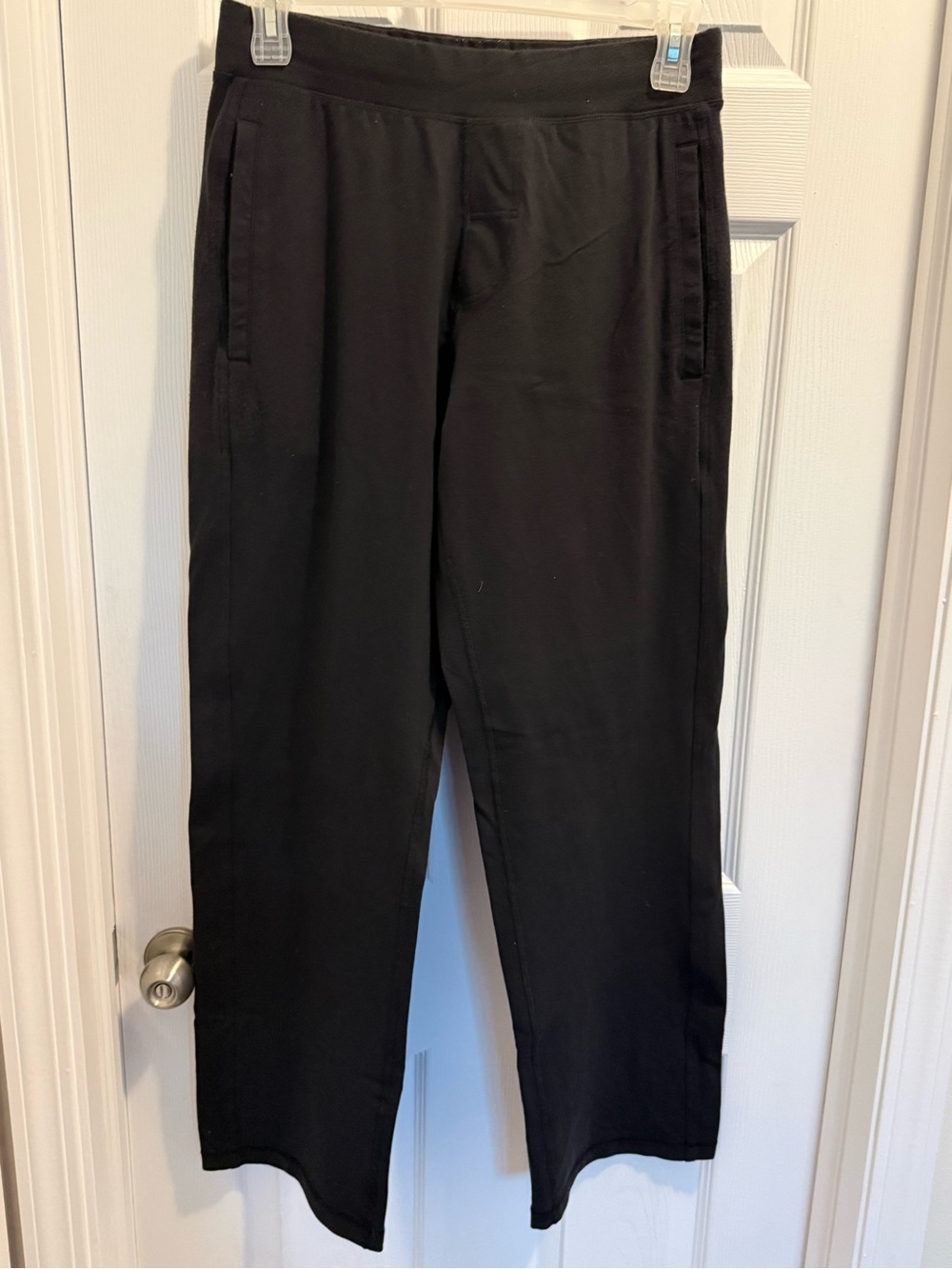 Lululemon Intent Pant Men Black Jersey Fleece Sweatpants Size M